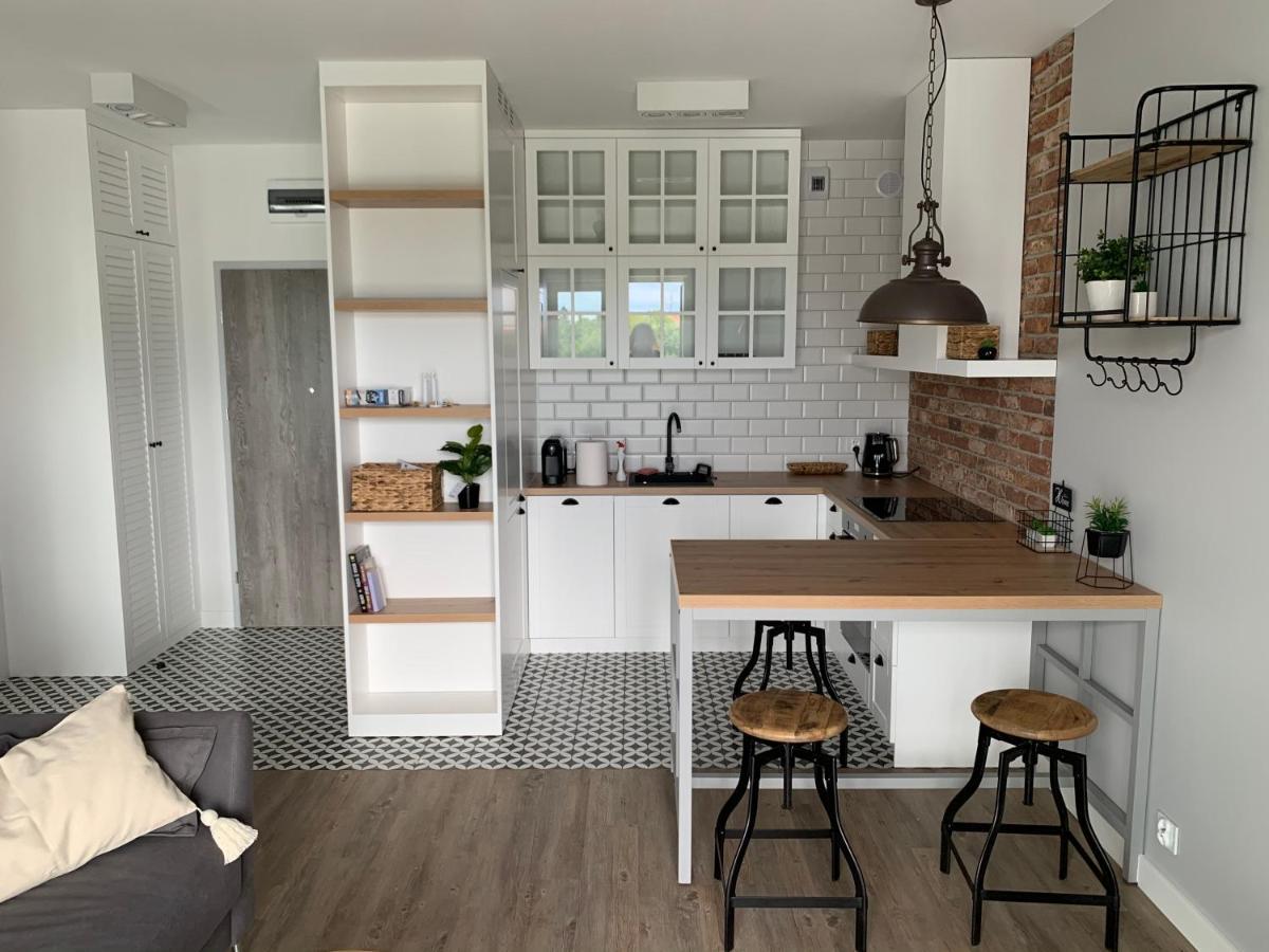 Apartament Przystan Calamo Apartment Олщин Екстериор снимка